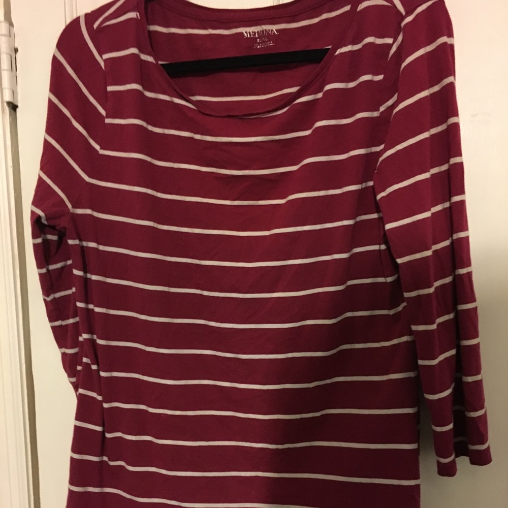 Merona boat neck top
